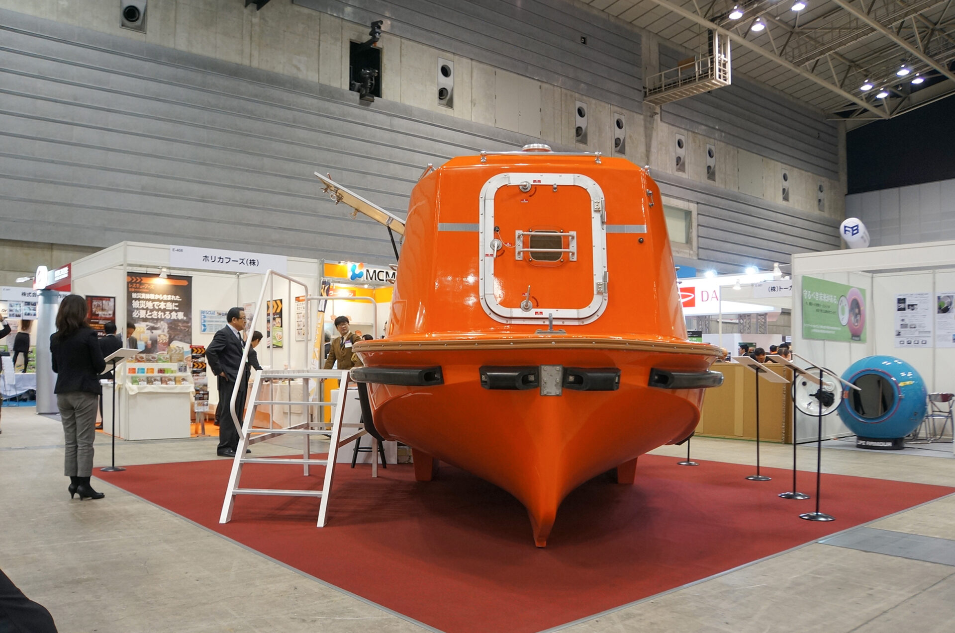 津波救命艇を全国へ、パシフィコ横浜「震災対策技術展」で広がったBCPへの関心