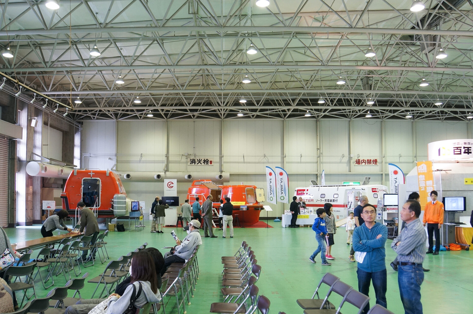 津波救命艇を全国へ、パシフィコ横浜「震災対策技術展」で広がったBCPへの関心