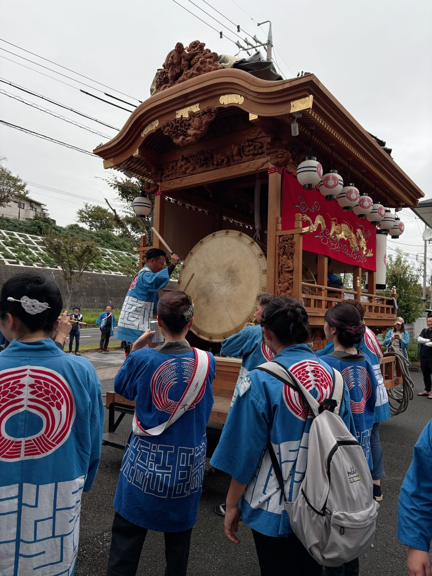入野地区の伝統行事「秋祭り」。地域とともに歩むマストレの想い。