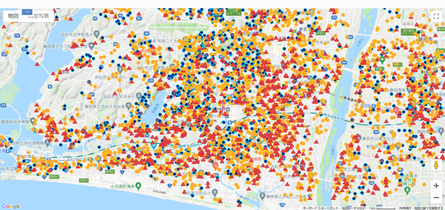 ハザードマップで学ぶ、浜松市の災害リスクと防災対策