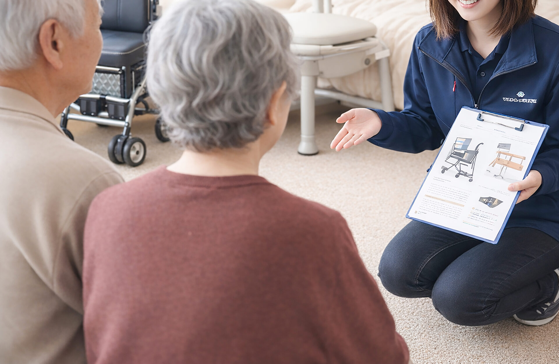 事務から営業へ、介護の現場に飛び込んだ理由