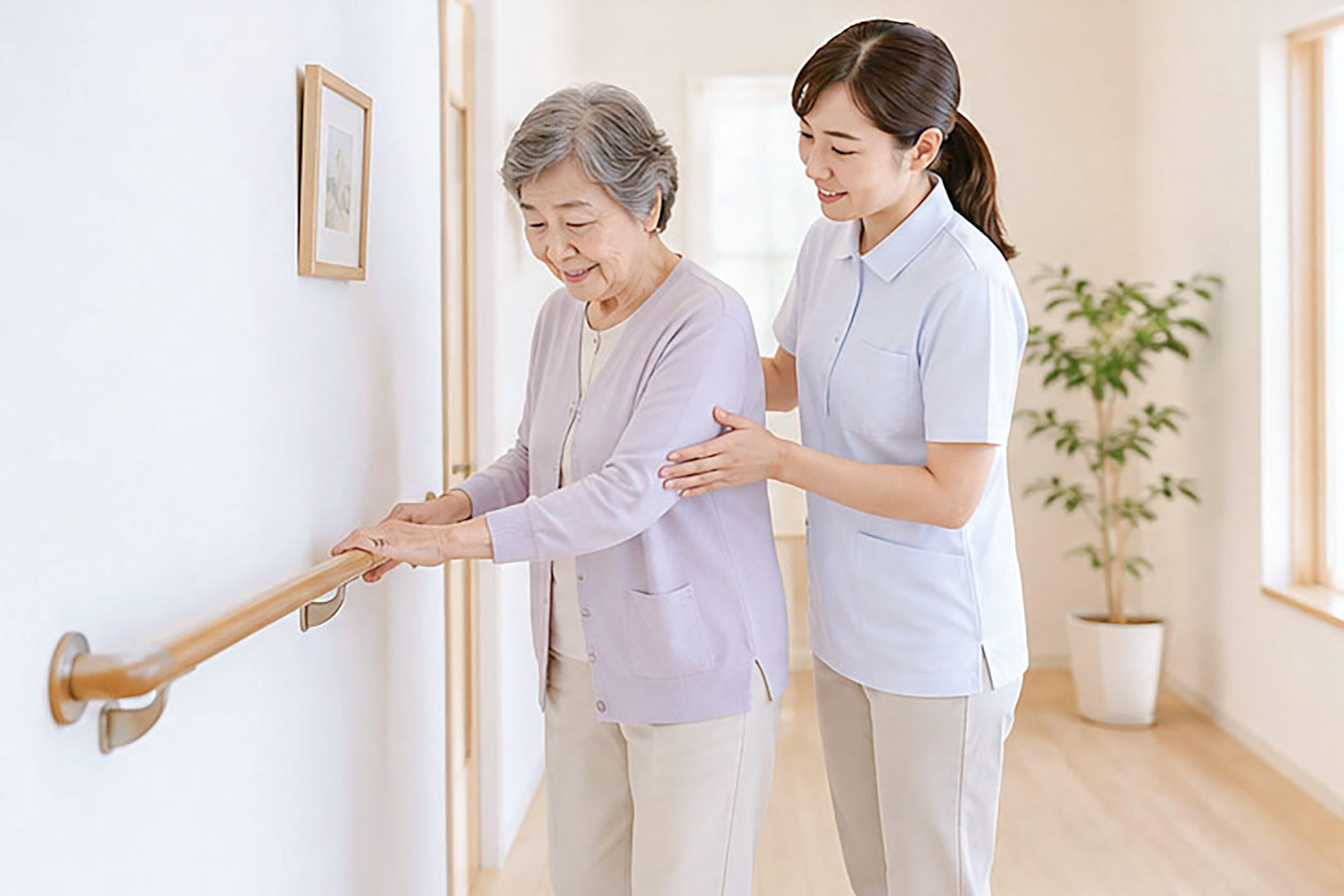 在宅介護を助ける“第一歩”は「手すり」